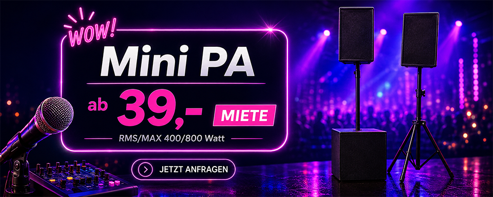 Musikanlagen und Karaoke-Anlagen mieten in Frankfurt – Studenten Frankfurt